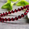 wsxc1699107627100_3 Natural Wine Red Garnet Single Loop Bracelet, 💖 The diameter of the bead is about 6.5mm0311109188