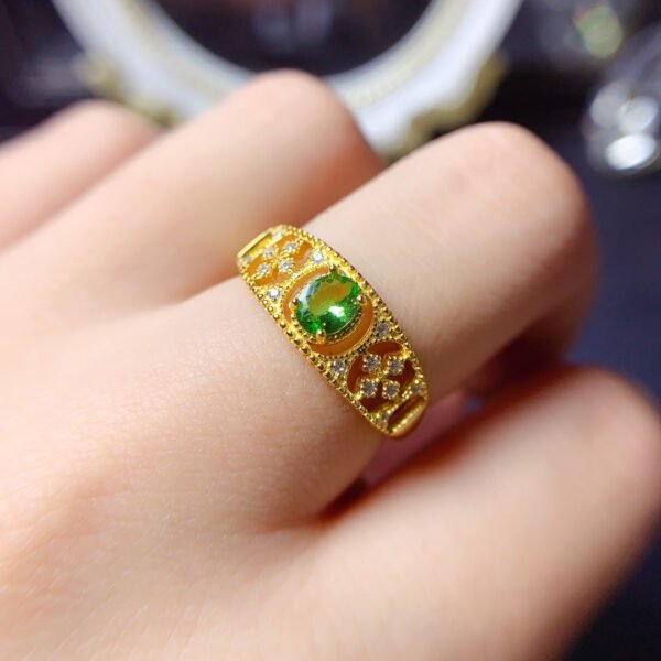 wsxc1699110636216_4 Super Shiny ✨ The Shackleberry Ring, with a main stone size of 4 * 5mm0411180872