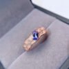 wsxc1699111679737_5 Natural Tanzanite Ring, Main Stone Size 4 * 6mm0411120159