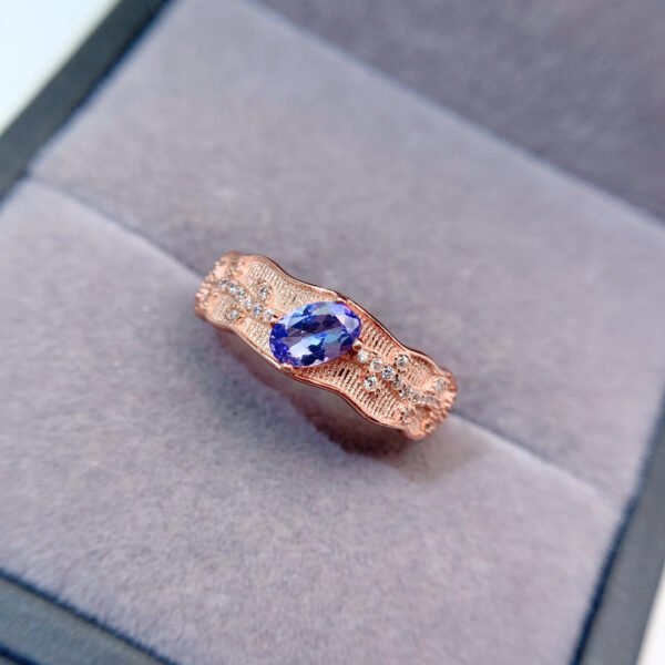 wsxc1699111679737_7 Natural Tanzanite Ring, Main Stone Size 4 * 6mm0411120159