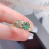 wsxc1699111789210_4 Pure natural Colombian emerald ring, main stone size 4 * 6mm0411190564