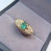 wsxc1699111789210_5 Pure natural Colombian emerald ring, main stone size 4 * 6mm0411190564