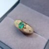 wsxc1699111789211_6 Pure natural Colombian emerald ring, main stone size 4 * 6mm0411190564