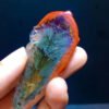 wsxc1699112292397_4 Natural Black Aurora Thorn Rose Feather ðŠķ Shaped small tree ðē Thousand layered pyramid forest purple titanium nine tailed fox fox fairy pendant for men and women, size 60.4/26.7mm0411548166