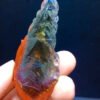 wsxc1699112292397_8 Natural Black Aurora Thorn Rose Feather ðŠķ Shaped small tree ðē Thousand layered pyramid forest purple titanium nine tailed fox fox fairy pendant for men and women, size 60.4/26.7mm0411548166