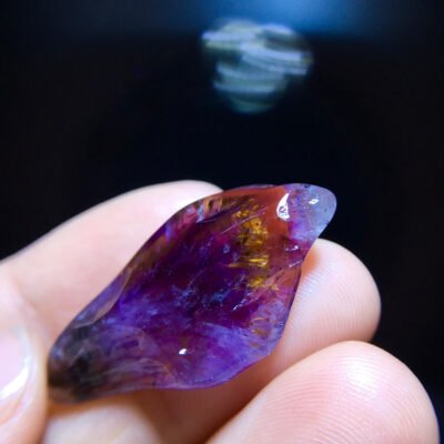 Aurora 23 Aurora Titanium Original Stone Pendant for men and women, size: 35.5/17.2mm0411108546