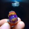 wsxc1699214162831_1 Aurora 23 Aurora Titanium Purple Titanium Pixiu Ring for Men and Women, Size: 18.1/13mm0511418781