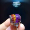 wsxc1699214162831_2 Aurora 23 Aurora Titanium Purple Titanium Pixiu Ring for Men and Women, Size: 18.1/13mm0511418781