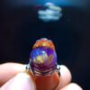 wsxc1699214162831_3 Aurora 23 Aurora Titanium Purple Titanium Pixiu Ring for Men and Women, Size: 18.1/13mm0511418781