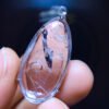 Rare Natural Water Gall Pendant Necklace, Size 28/14.2mm0711398155