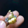 Titanium crystal gourd ring, specifications: 18.4/10.4mm0711248195