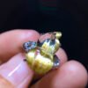Titanium crystal gourd ring, specifications: 18.4/10.4mm0711248195