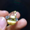 Titanium crystal gourd ring, specifications: 18.4/10.4mm0711248195