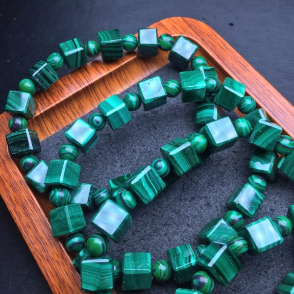 wsxc1699475335776_2 Malachite sugar bracelet 💕 Specification 9mm ✨0811038149