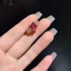 wsxc1699479330066_3 Pure natural magnesium aluminum garnet ring, with a main stone size of 6mm square0811130295