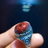 Aurora 23 Aurora Titanium Purple Eye Ring, Size: 14.2/11.2mm0811368199