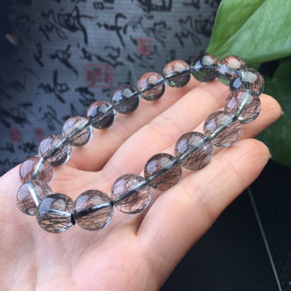 Black haired single loop bracelet 💕 Specification 9-12mm ✨1110507155