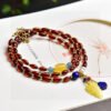 Original natural blood pearl rice bead bracelet, blood pearl size is approximately 4 * 6mm1110089133