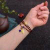 Original natural blood pearl rice bead bracelet, blood pearl size is approximately 4 * 6mm1110089133