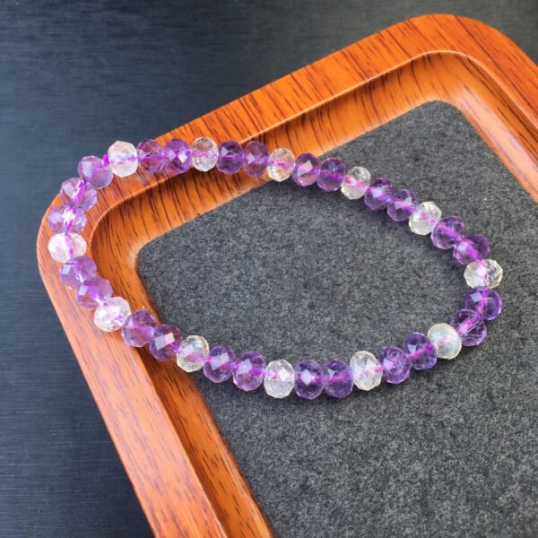 wsxc1699800902729_3 Purple Yellow Crystal Faceted Bracelet 💕 Specification 6mm ✨1111011256