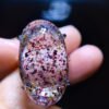 wsxc1699805999896_0 Natural Strawberry Crystal Mica Sky Star Ring, Size 23.8/13.8mm1111238599