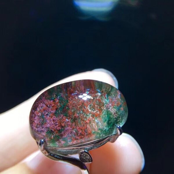 Natural Color Ghost Four Seasons Ring, Size 22/14.6mm1111238488