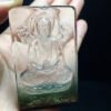Natural Green Ghost Thousand Layer Silent Buddha Pendant, with a size of 65.6/40/15.7 millimeters and a weight of 77.05 grams1111568992