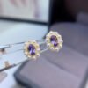 wsxc1699811325644_2 Natural Tansan stone earrings, main stone size 3 * 5mm1112110255