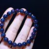 wsxc1699971548052_3 Natural Black Gallen Purple Black Super Seven Black Gold Super Three Wheel Backbone Bracelet, Size 8.2 mm11142098
