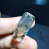 Natural Color Ghost Four Seasons Spring, Summer, Autumn, and Winter Thousand Layer Pyramid Silent Plate Pendant, Size 26.1/11.8mm1114158266
