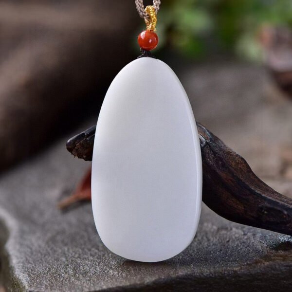 wsxc1699972363244_2 Natural Xinjiang Hotan Jade Lamb Fat Jade Buddha Pendant, size: 49.8 * 27.2 * 8.6mm1114499188