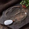 wsxc1699972363244_3 Natural Xinjiang Hotan Jade Lamb Fat Jade Buddha Pendant, size: 49.8 * 27.2 * 8.6mm1114499188