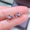 wsxc1700076788990_0 Pure natural moonlight stone earrings, main stone 3 * 4mm1115140844