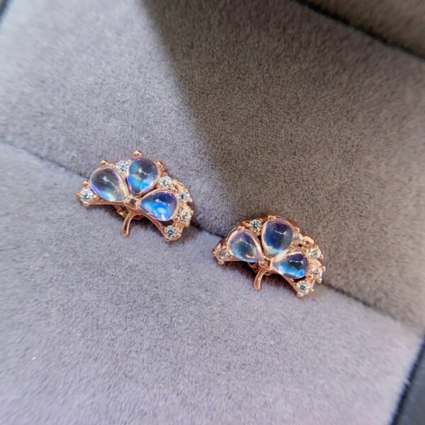 wsxc1700076788990_3 Pure natural moonlight stone earrings, main stone 3 * 4mm1115140844