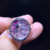 wsxc1700167842297_4 Natural Purple Crystal Super Seven Ring, Size: 13.4/12.3mm1116218799