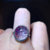 wsxc1700167842297_5 Natural Purple Crystal Super Seven Ring, Size: 13.4/12.3mm1116218799