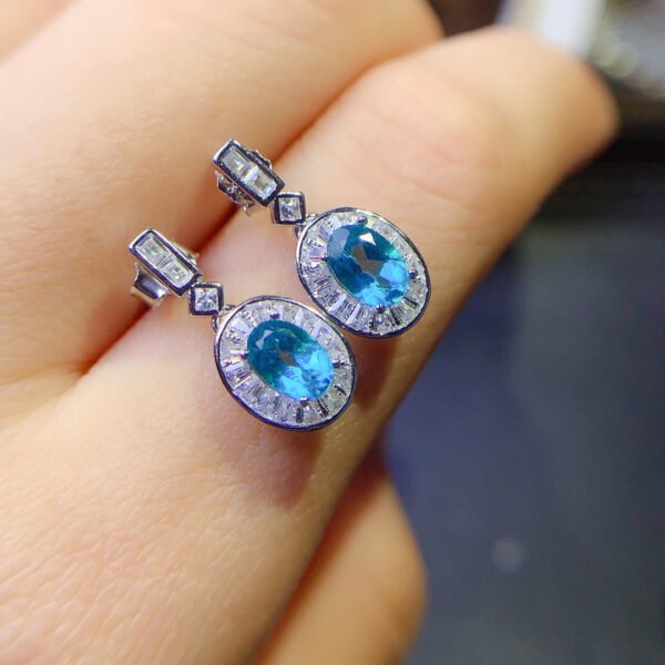 wsxc1700319597576_2 Natural apatite earrings, main stone size 4 * 6mm1118130244