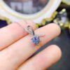 Mosang Diamond Pendant, Main Stone 1 Carat, Round 6.5mm1118110288
