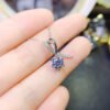 Mosang Diamond Pendant, Main Stone 1 Carat, Round 6.5mm1118110288