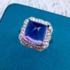 Pure natural Brazilian amethyst ring, main stone 10 * 10mm1118170266
