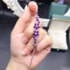 wsxc1700320807353_3 Natural amethyst bracelet, main stone 3 * 4mm1118280144