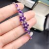 wsxc1700320807353_6 Natural amethyst bracelet, main stone 3 * 4mm1118280144