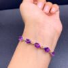 wsxc1700320949930_1 Natural Brazilian amethyst bracelet, main stone 6 * 8 1118180233